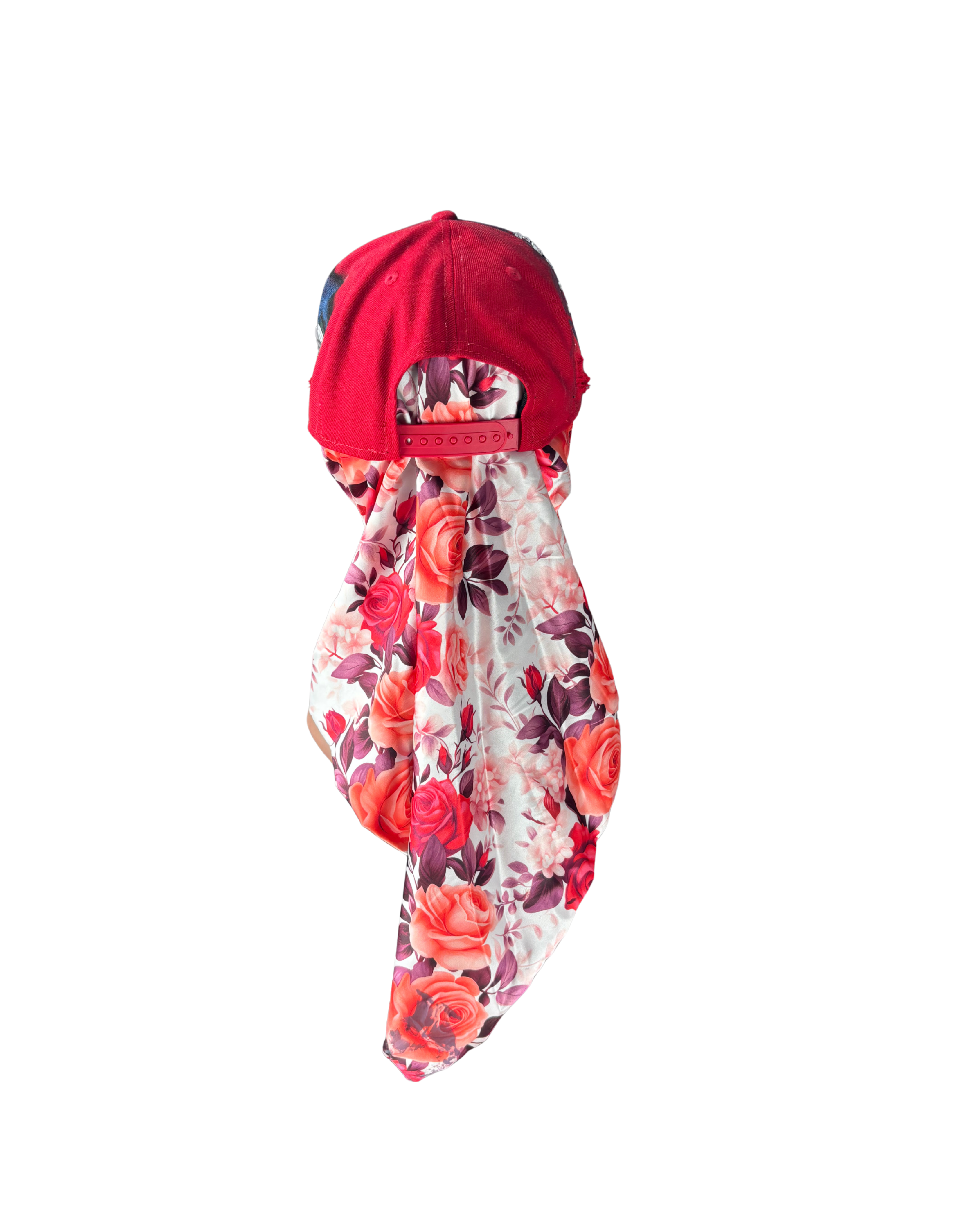 Hat & Scarf Combo Red\Floral