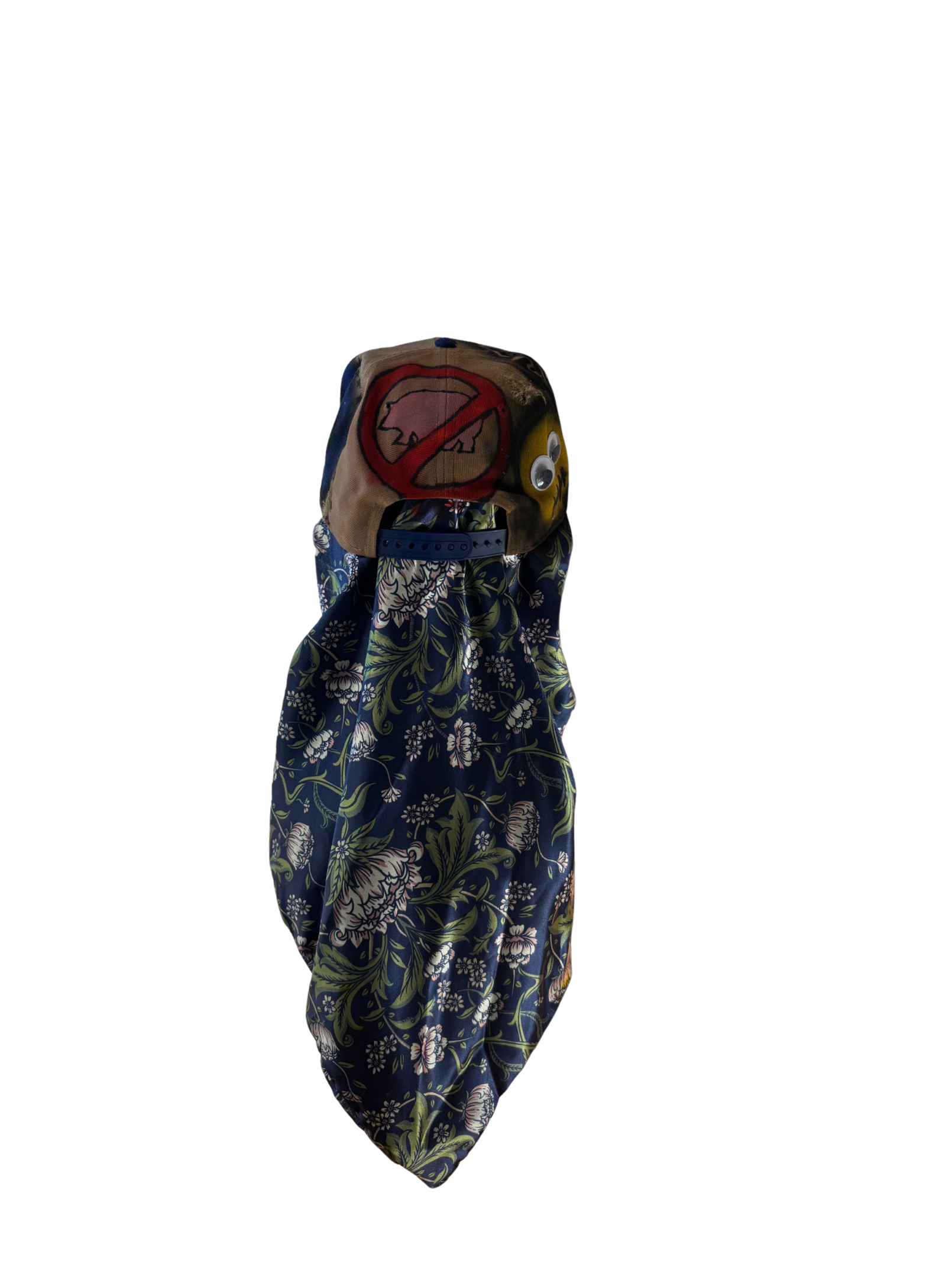 Hat & Scarf Combo Tan\Navy Blue