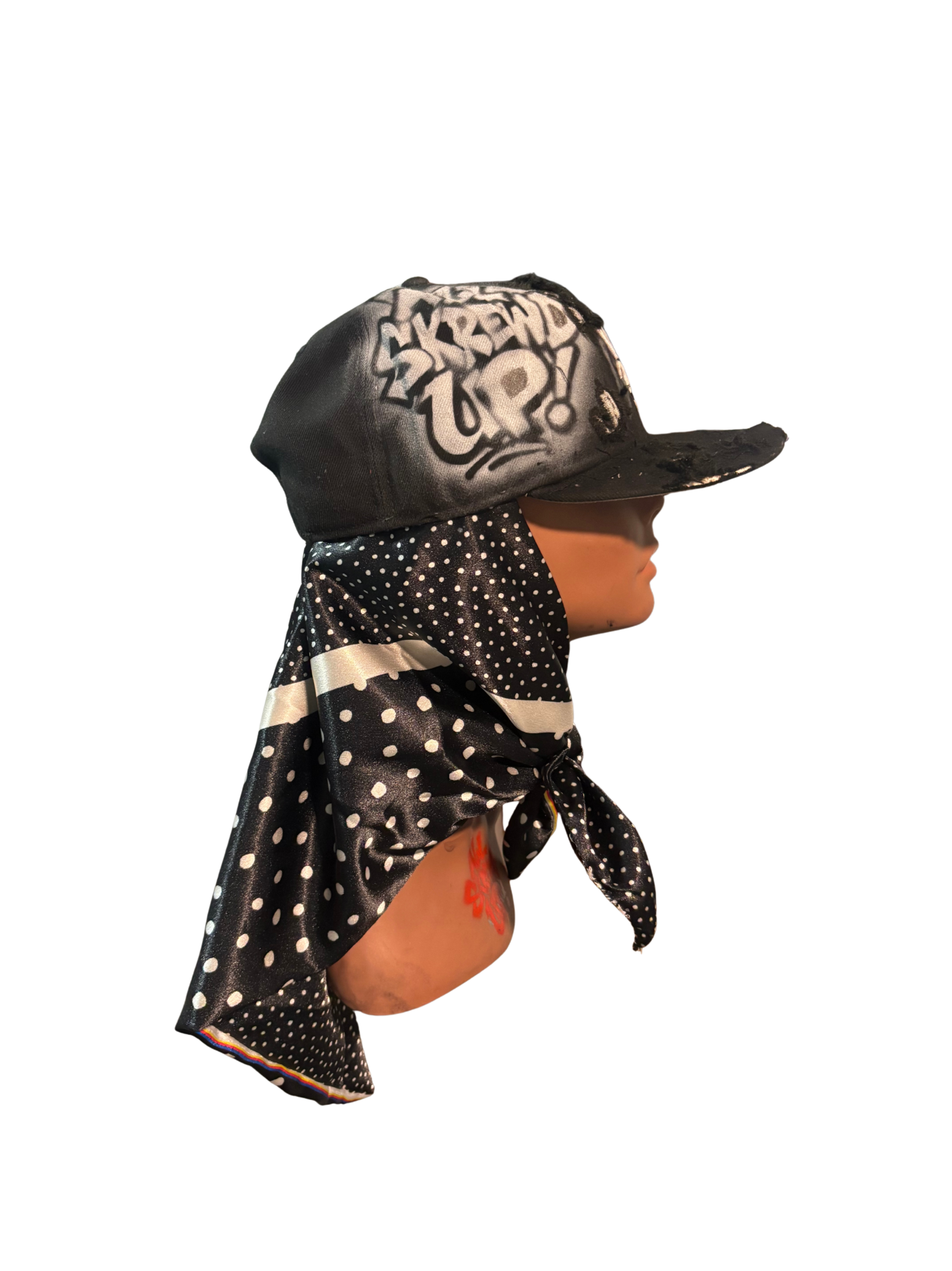 Hat & Scarf Combo blk\white