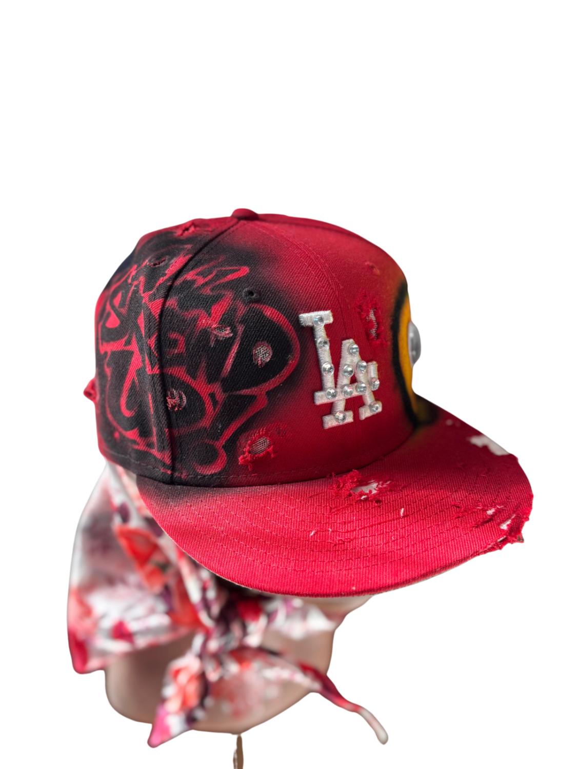 Hat & Scarf Combo Red/Black