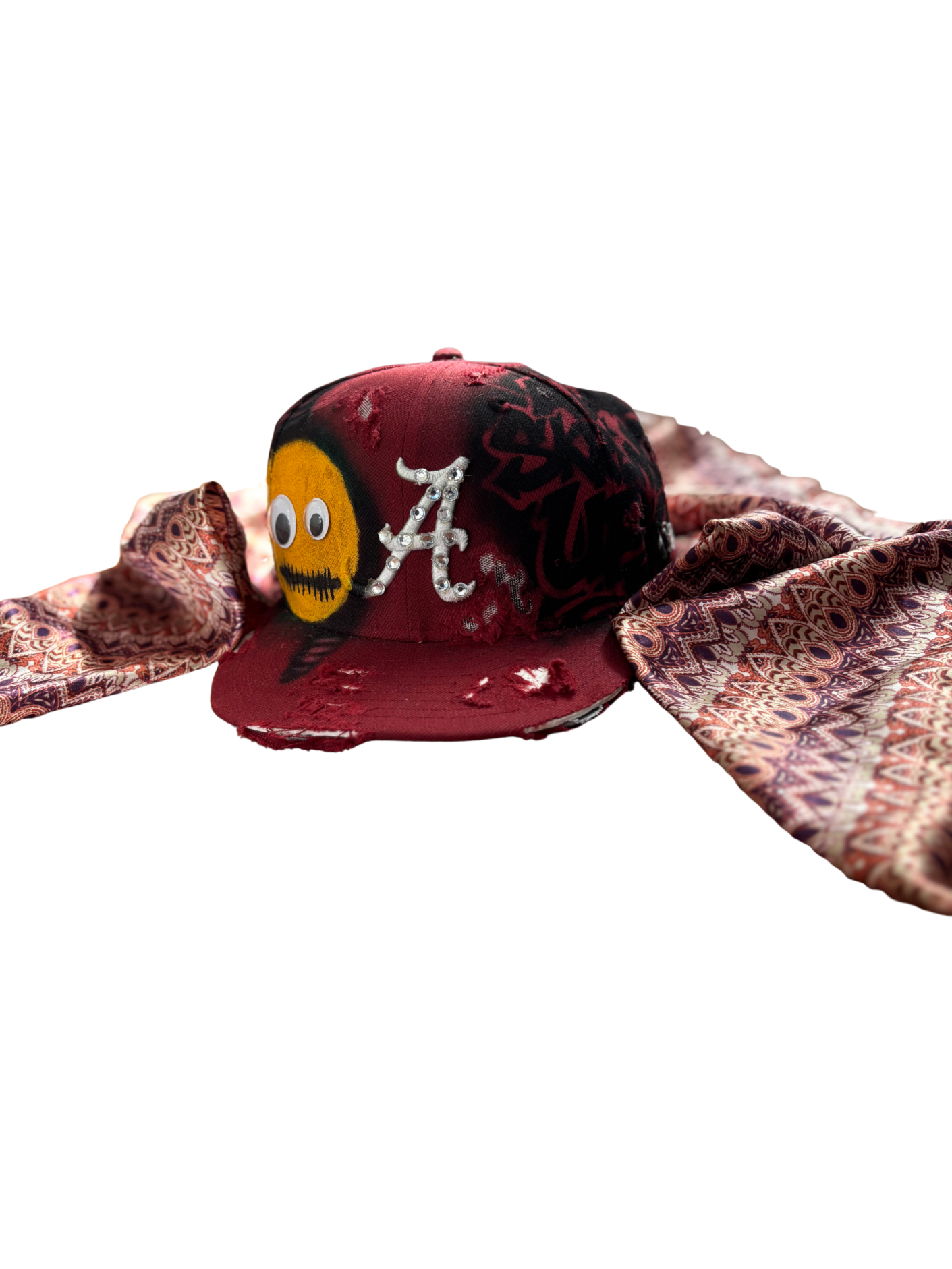 Hat & Scarf Combo Maroon\Black