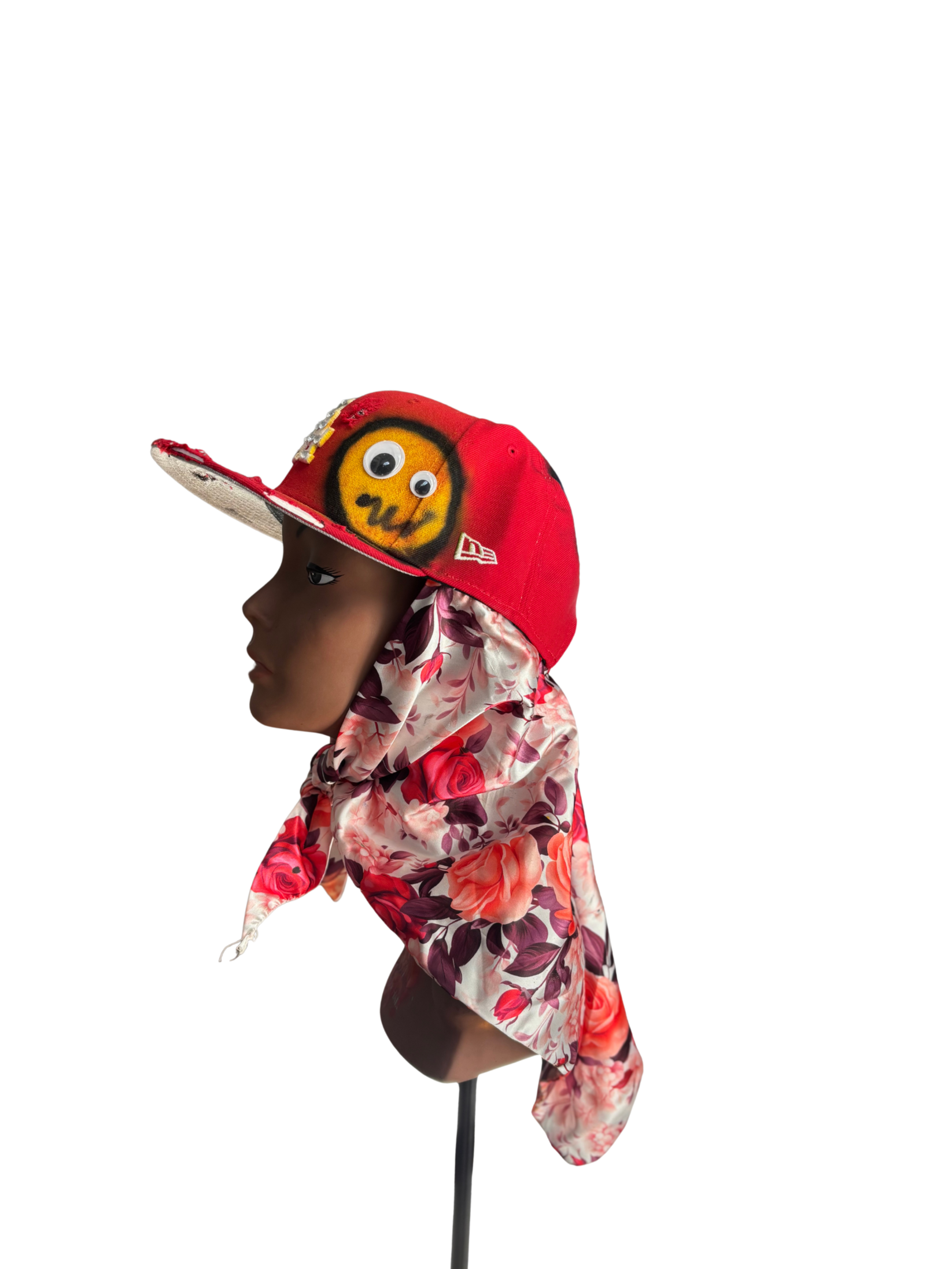 Hat & Scarf Combo Red/Black