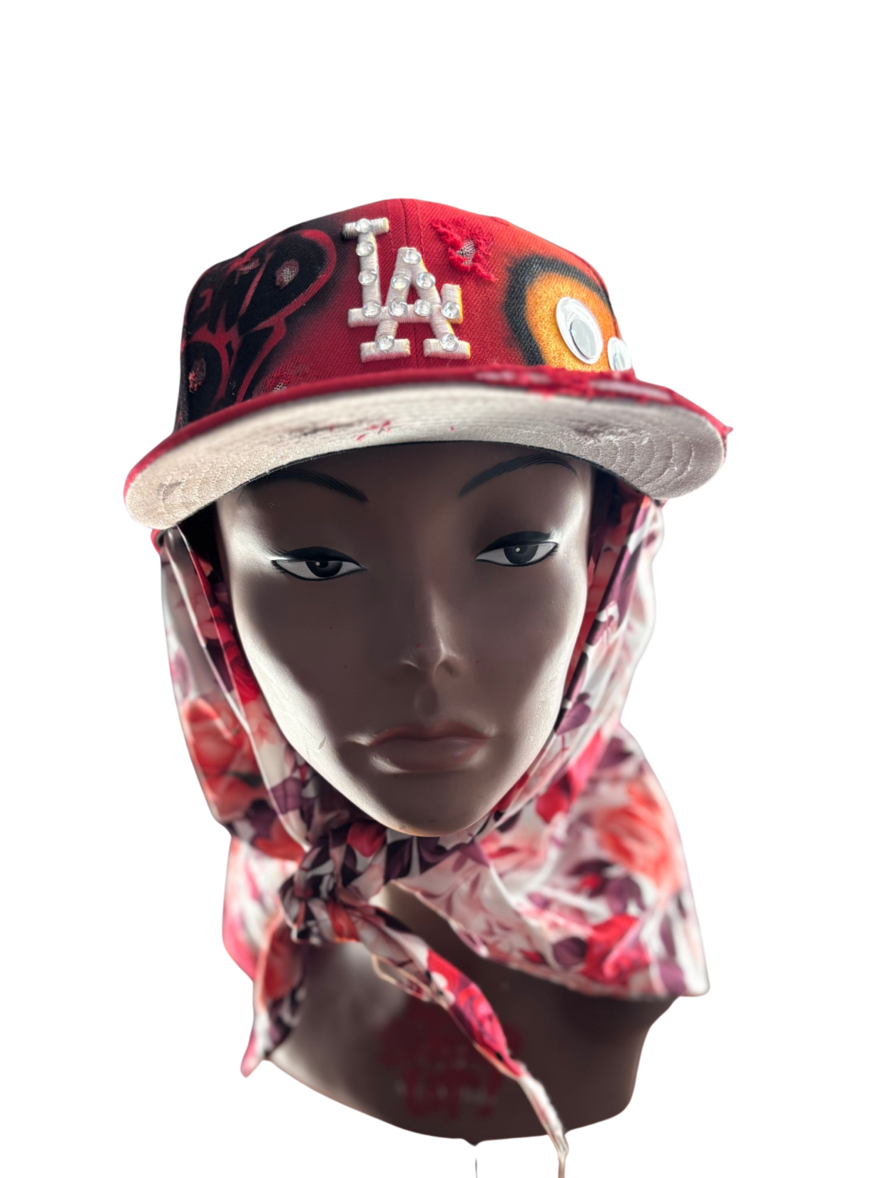 Hat & Scarf Combo Red/Black
